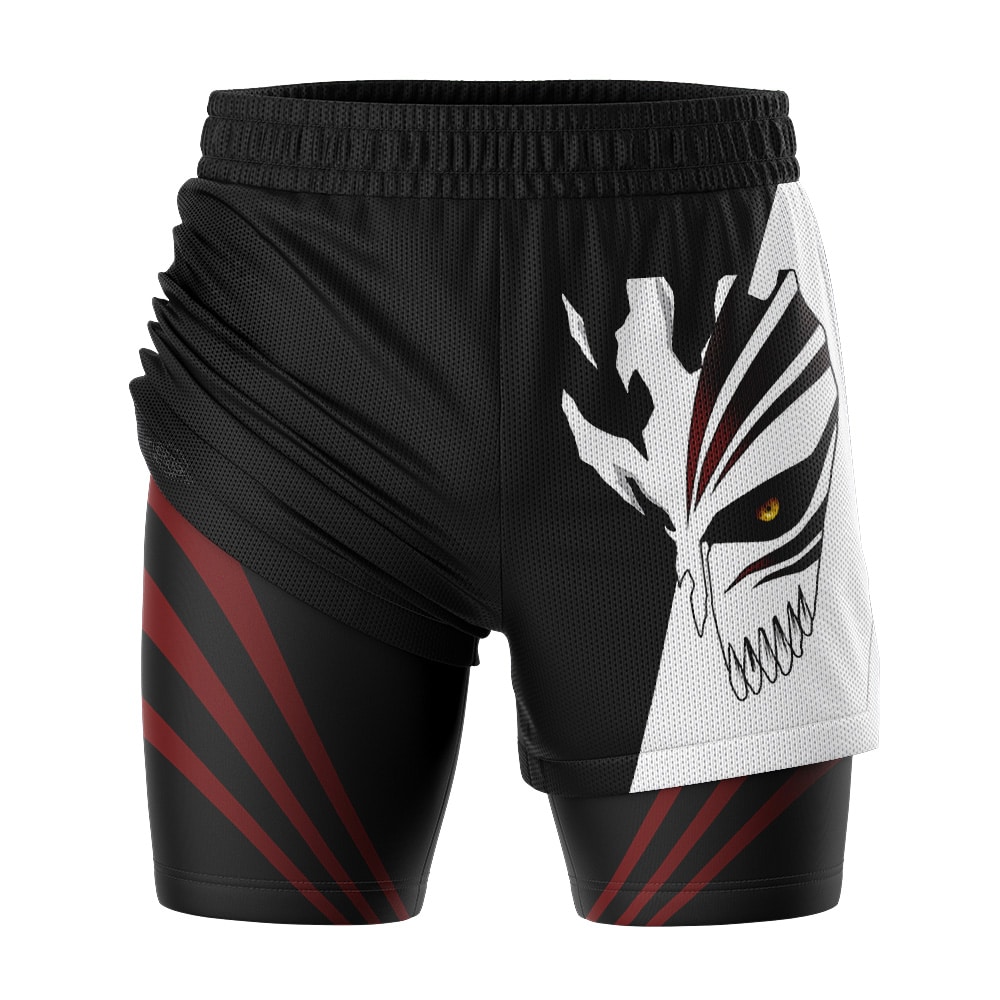 Ichigo Hollow Mask Bleach 2-in-1 Competition Shorts