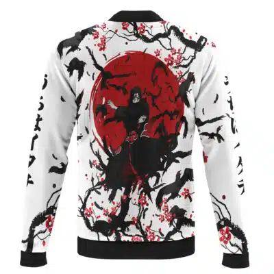 Itachi V3 Uchiha Cherry Blossom Shippuden Casual Bomber Jacket