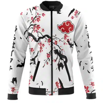 Itachi V3 Uchiha Cherry Blossom Shippuden Casual Bomber Jacket
