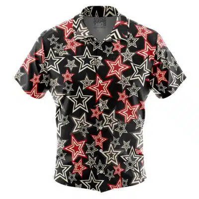 Joker Ren Persona 5 Short Sleeve Button Up Hawaiian Shirt