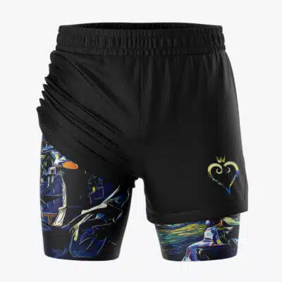 Kingdom Hearts Starry Night 2-in-1 Competition Shorts