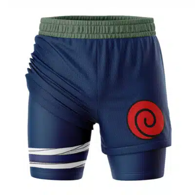 Konoha Jonin Shippuden 2-in-1 Competition Shorts