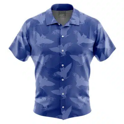 Ku Pattern Ori and the Blind Forest Short Sleeve Button Up Hawaiian Shirt