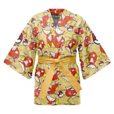 Magikarp Pattern Pokemon Happi Coat Haori Kimono