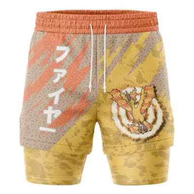 Moltres Attack Pokemon 2-in-1 Performance Shorts