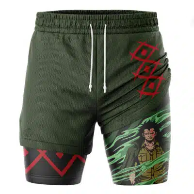 Monkey D. Dragon One Piece 2-in-1 Performance Shorts