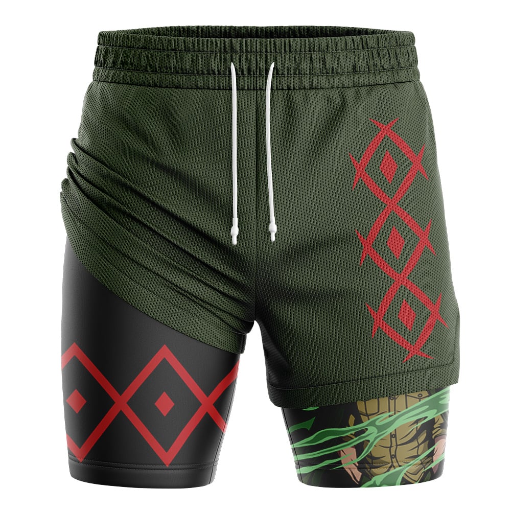 Monkey D. Dragon One Piece 2-in-1 Performance Shorts - Image 3