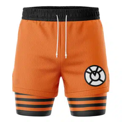 Orange Lantern Superheroes 2-in-1 Performance Shorts