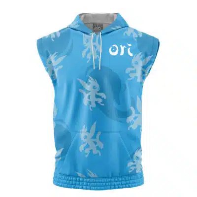 Ori Pattern Ori and the Blind Forest Sleeveless Hoodie