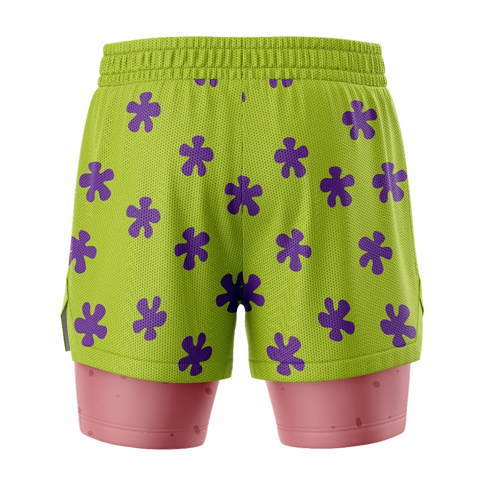 Patrick Star Spongebob Squarepants 2-in-1 Competition Shorts - Image 4