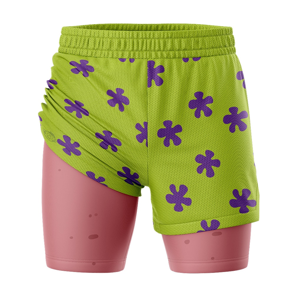 Patrick Star Spongebob Squarepants 2-in-1 Competition Shorts - Image 2