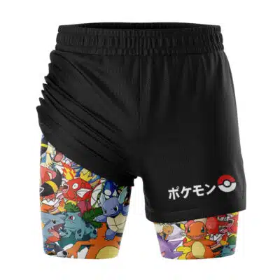 Pocket Monsters Pokemon 2-in-1 Competition Shorts