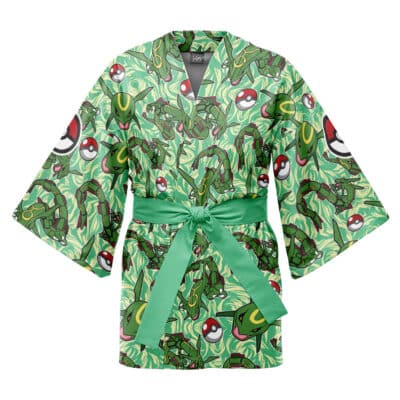 Rayquaza Pattern Pokemon Happi Coat Haori Kimono