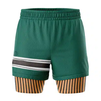 Rock Lee Shippuden 2-in-1 Competition Shorts