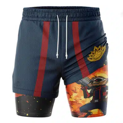 Rocket Raccoon Marvel 2-in-1 Performance Shorts