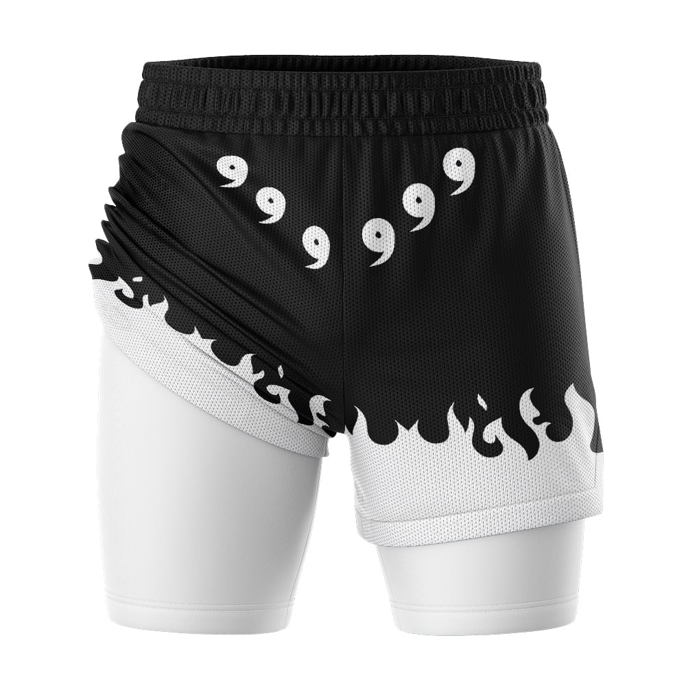 Sage of Six Paths Shippuden 2-in-1 Competition Shorts - Image 2