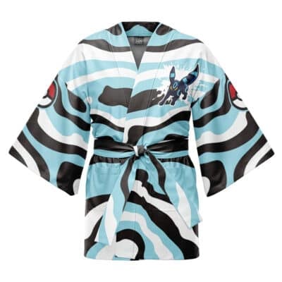 Shiny Umbreon Trippy Pokemon Happi Coat Haori Kimono