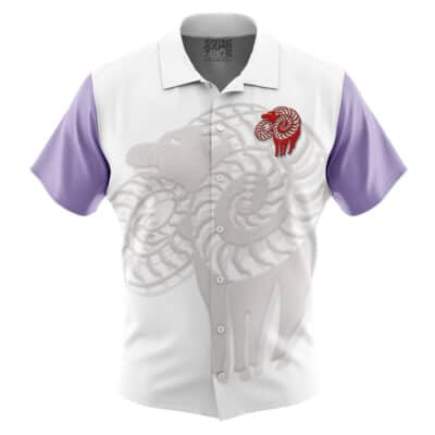 Sin of Lust Seven Deadly Sins Short Sleeve Button Up Hawaiian Shirt