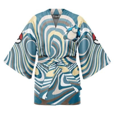 Snorlax Trippy Evolution Pokemon Happi Coat Haori Kimono