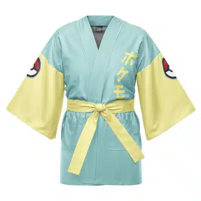 Squirtle Face Pokemon Happi Coat Haori Kimono
