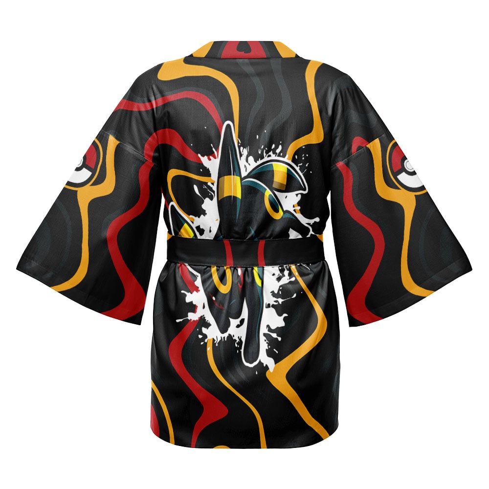 Umbreon Trippy Pokemon Happi Coat Haori Kimono - Image 2
