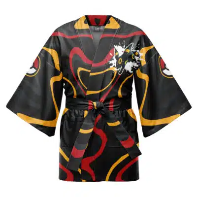 Umbreon Trippy Pokemon Happi Coat Haori Kimono