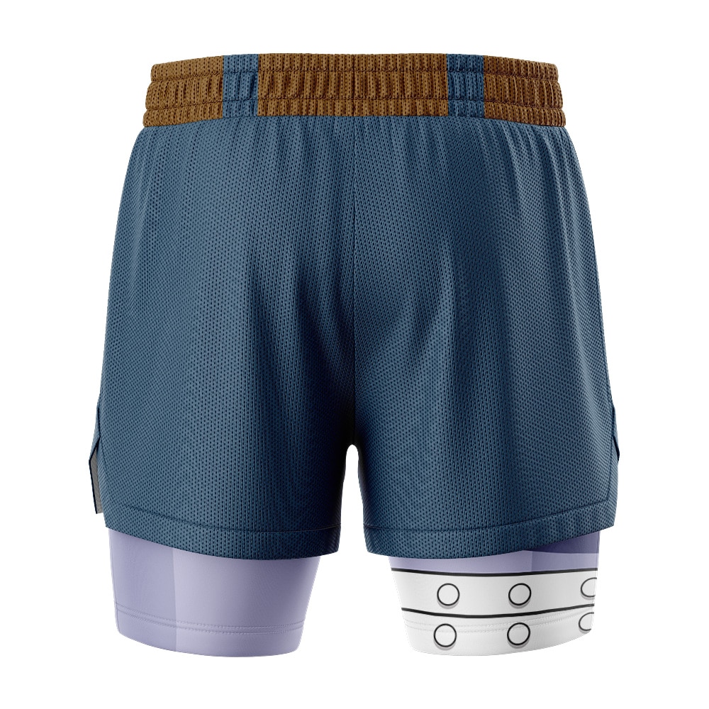 Weregarurumon Digimon 2-in-1 Competition Shorts - Image 4