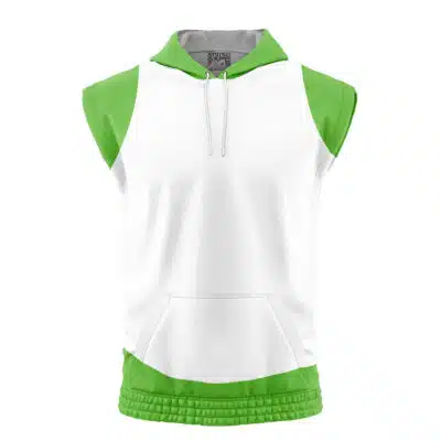 Yoshi Super Mario Bros Sleeveless Hoodie