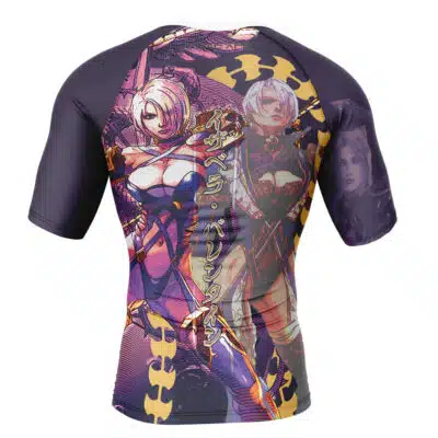 Isabella Valentine Soulcalibur Short Sleeve Rash Guard Compression Shirt
