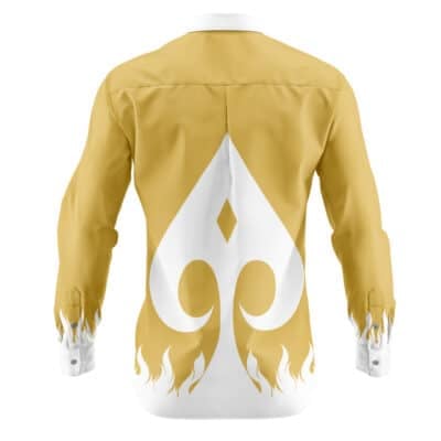 Ling Yao Outfit Fullmetal Alchemist Long Sleeve Button Up Shirt