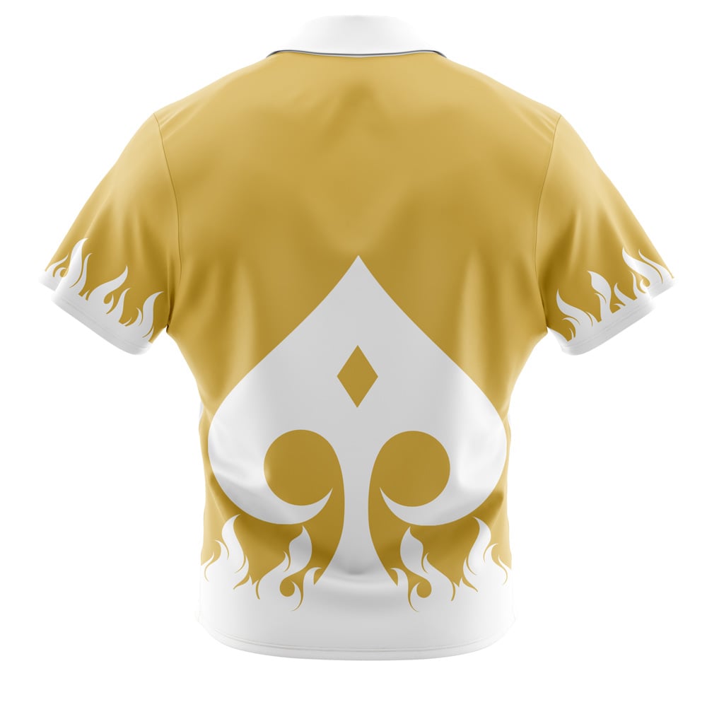 Ling Yao Outfit Fullmetal Alchemist Short Sleeve Hawaiian Shirt