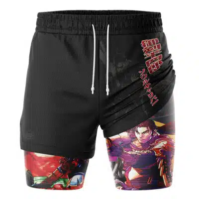 Heishiro Mitsurugi Soulcalibur 2-in-1 Performance Shorts