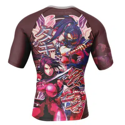 Taki Soulcalibur Short Sleeve Rash Guard Compression Shirt