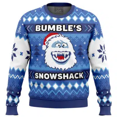 Bumble’s Snowshack Ugly Christmas Sweater