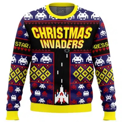 Christmas Invaders Ugly Christmas Sweater