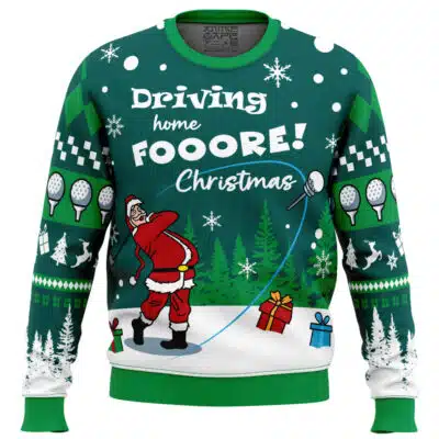 Driving Home Fooore Christmas Ugly Christmas Sweater