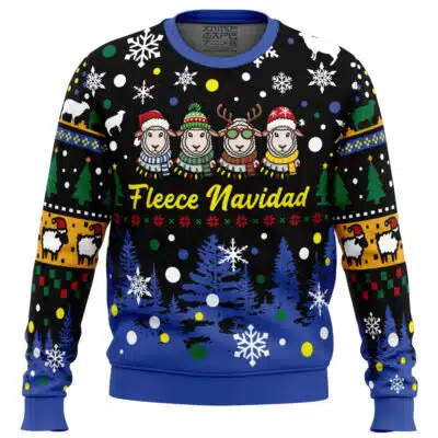 Fleece Navidad Ugly Christmas Sweater