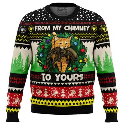 From My Chimney To Yours Ugly Christmas Sweater