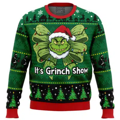 It’s Grinch Show Ugly Christmas Sweater