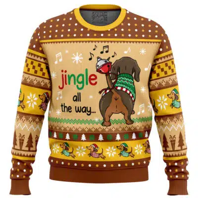 Jingle All The Way Ugly Christmas Sweater