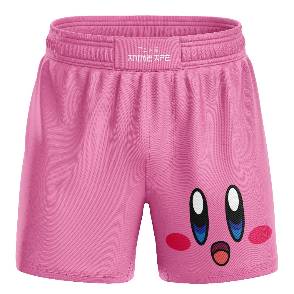 Kirby's Face Kirby's Adventure BJJ MMA Fight Shorts