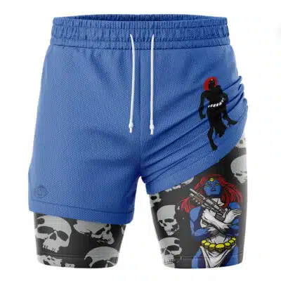 Mystique Marvel 2-in-1 Performance Shorts