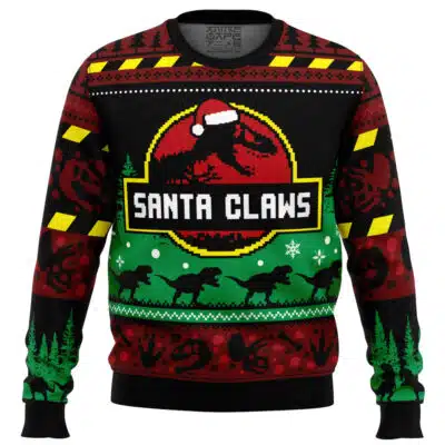 Santa Claws Ugly Christmas Sweater