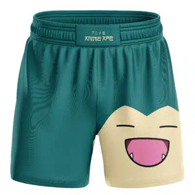 Snorlax Face Pokemon BJJ MMA Fight Shorts