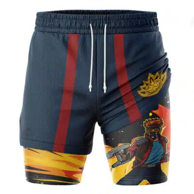 Star-Lord Marvel 2-in-1 Performance Shorts