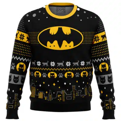 The Dark Kitten Ugly Christmas Sweater
