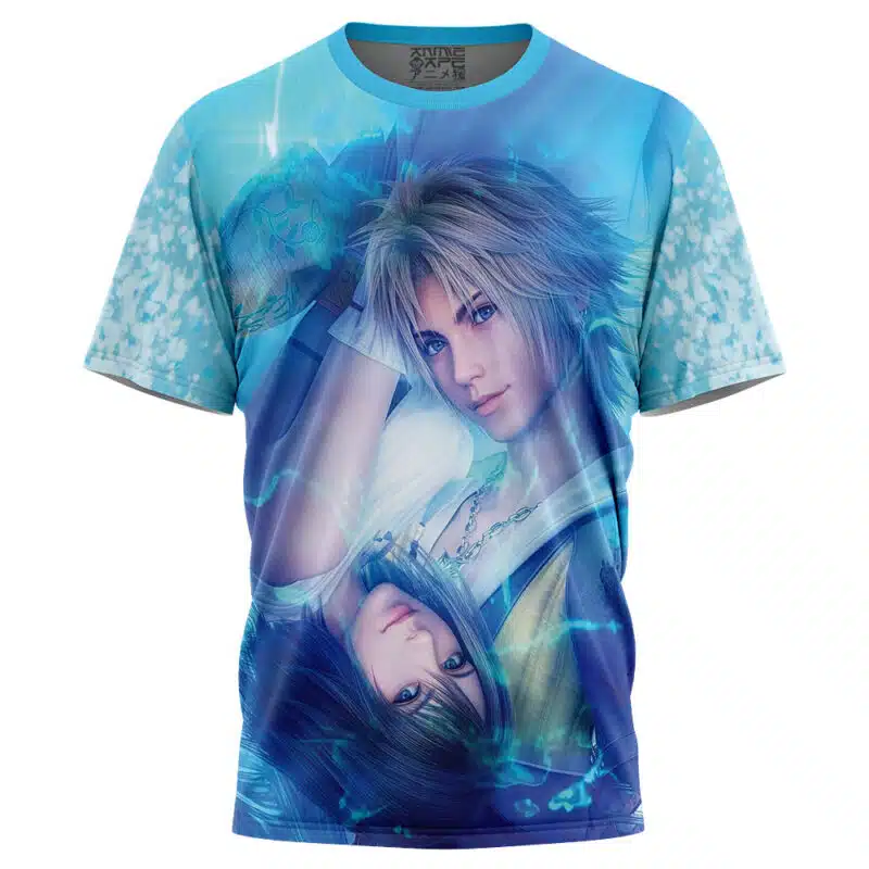 Tidus and Yuna Final Fantasy T-Shirt | Anime Ape