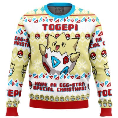 Togepi Have An Egg-stra Special Christmas! Ugly Christmas Sweater