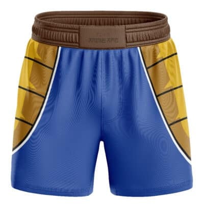 Vegeta Battle Suit V2 Dragon Ball Z BJJ MMA Fight Shorts