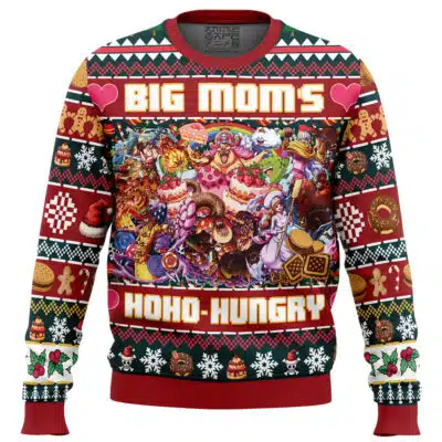 Big Mom's Ho Ho Hungry One Piece Ugly Christmas Sweater